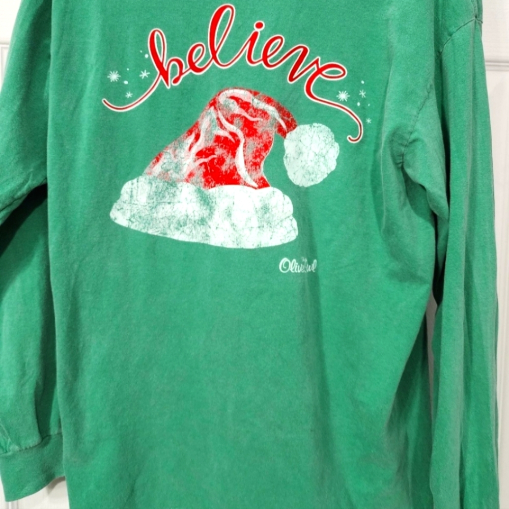Comfort Colors Christmas Long Sleeve